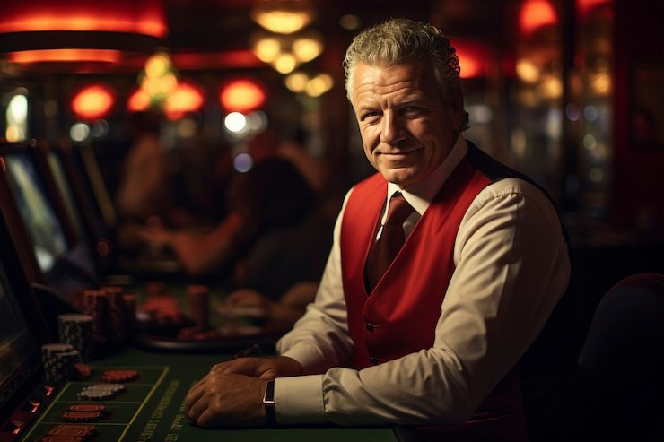 Antarmuka permainan live dealer dubaytoto dengan panel taruhan yang jelas